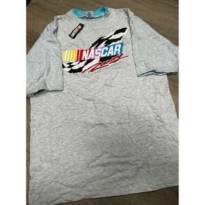 Vintage Nascar T-Shirt - Men's XL - Logo - Ringed Grunge Streetwear